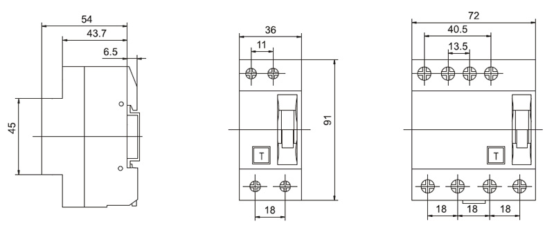 Overall and Mounting Dimensioned Chart Overall and Mounting Dimensioned Chart