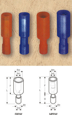 Bullet-shaped Male & Female Full-insualting Joint Bullet-shaped Male & Female Full-insualting Joint