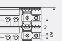 Cylindrical Fuse Bases FB19C-3J Cylindrical Fuse Bases FB19C-3J