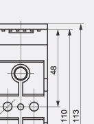 Cylindrical Fuse Bases RT14E-100 Cylindrical Fuse Bases RT14E-100