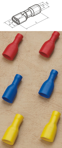 Fully Vinyl Insulated Terminals Fully Vinyl Insulated Terminals