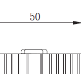 Small semiconductor Heater HGK 047 Series Dawing Small semiconductor Heater HGK 047 Series Dawing
