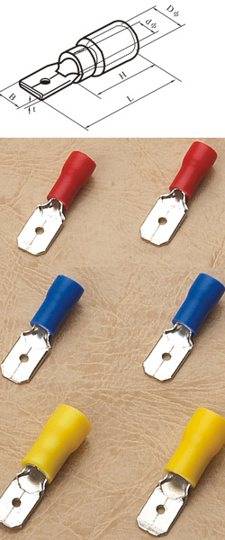 Male Insulating Terminals Male Insulating Terminals