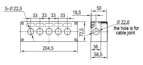 Pushbutton Enclosures Part Pushbutton Enclosures Part