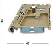 Earth Terminal Block Thickness 8.00mm EW-35