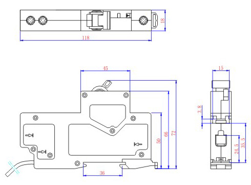 Overall and Mounting Dimensioned Chart Overall and Mounting Dimensioned Chart